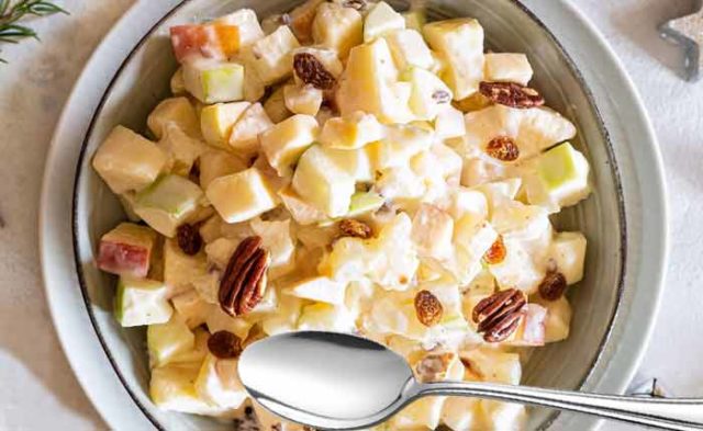 C Mo Preparar Ensalada De Manzana Receta Peruana