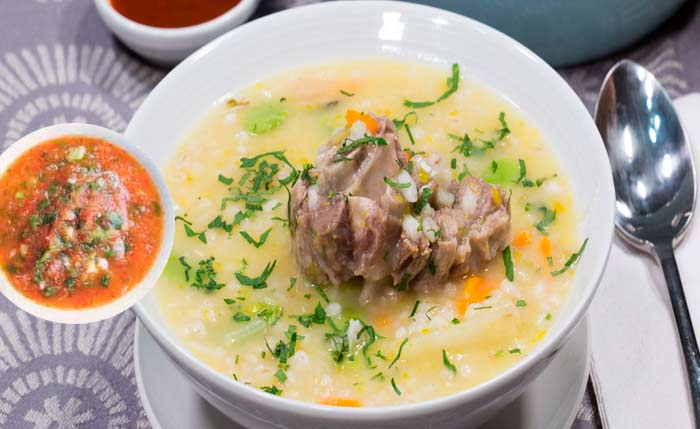Cómo Preparar Sopa de morón 】Receta Peruana.