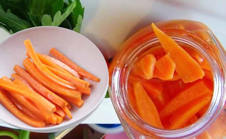 encurtido de zanahoria