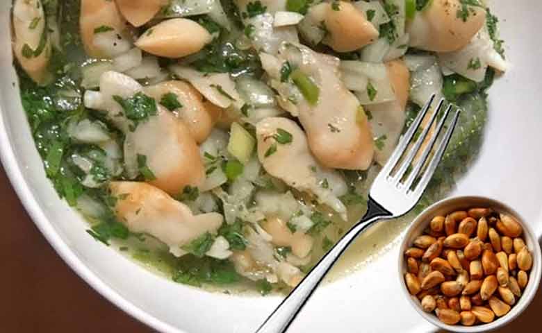 ceviche de machas