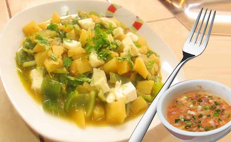 ajiaco de caigua