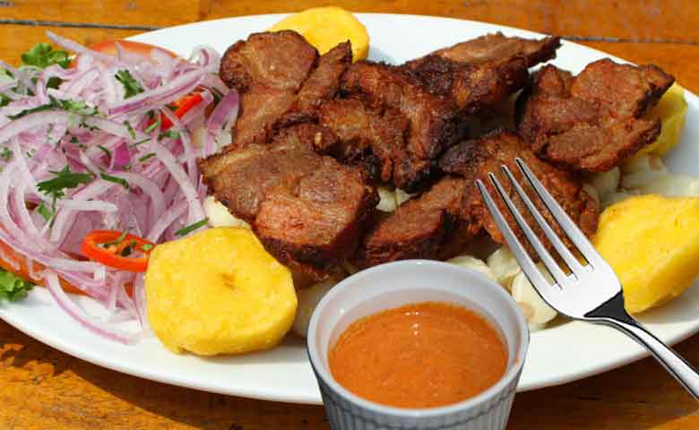 chicharrón de alpaca