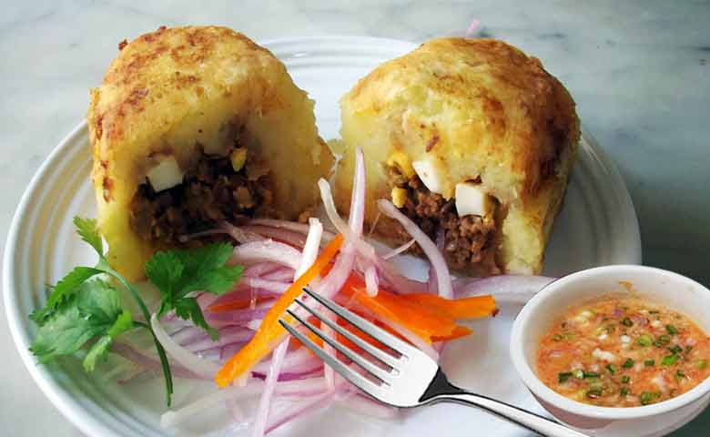 papa rellena peruana