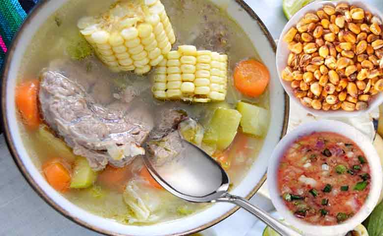 puchero de res peruano