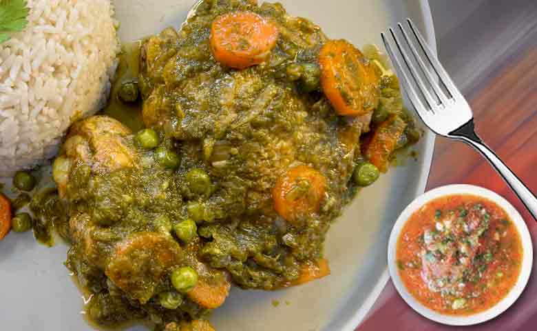 seco de pollo peruano