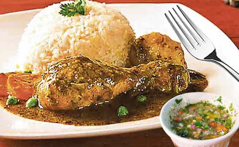 Seco de Pollo Peruano.