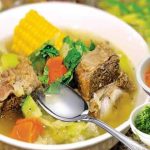 sopa de carne de res