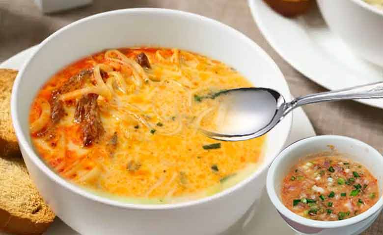 sopa de leche