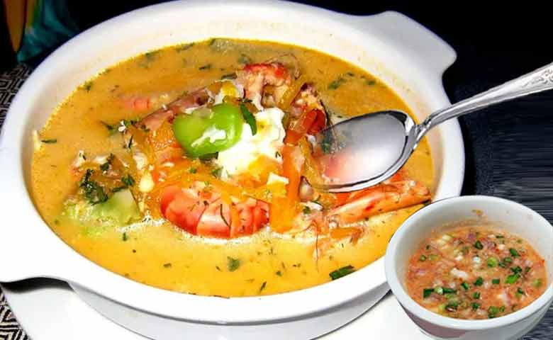 chupe de camarones