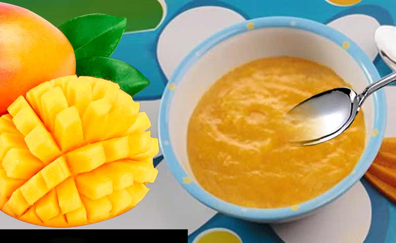 Mazamorra de Mango.