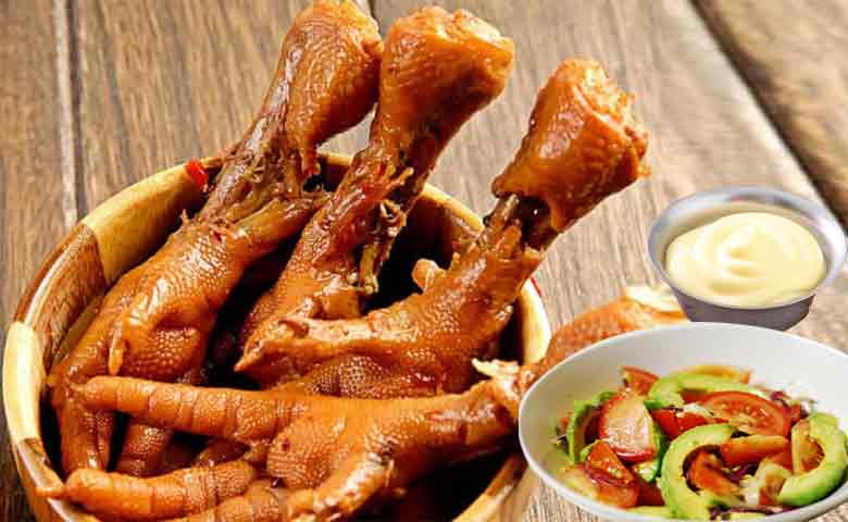 patitas de pollo fritas