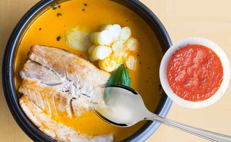 sopa de pescado peruano