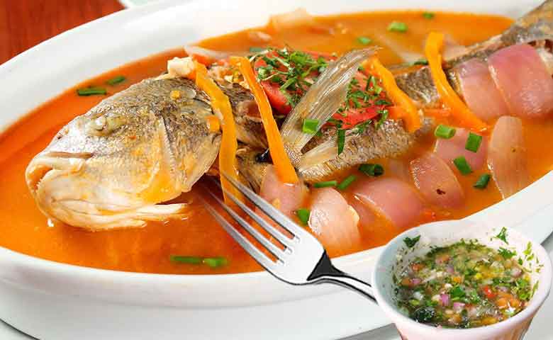 sudado de pescado peruano