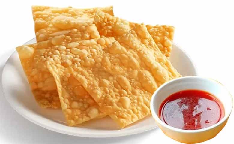 wantán frito peruano